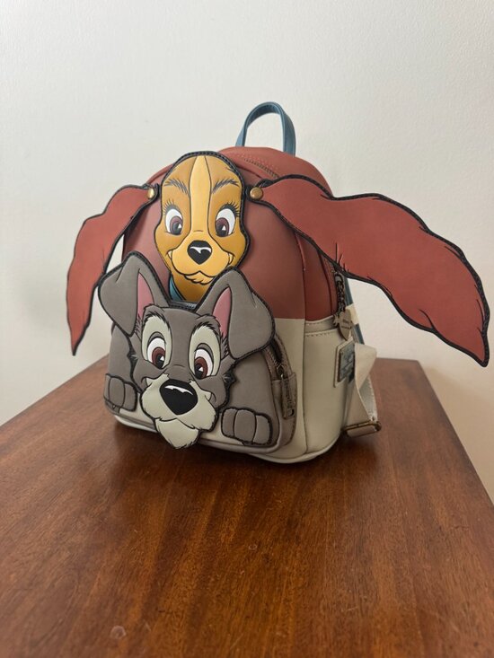 Loungefly Disney Lady and the Tramp Backpack NWT main image 6